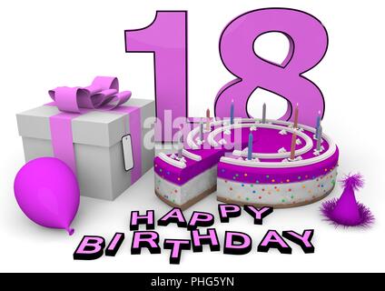 Buon Compleanno Foto Stock