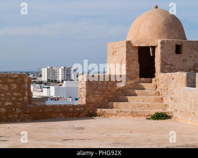 Fortezza di Borj El-Kebir Ottomano, Mahdia, Tunisia Foto Stock