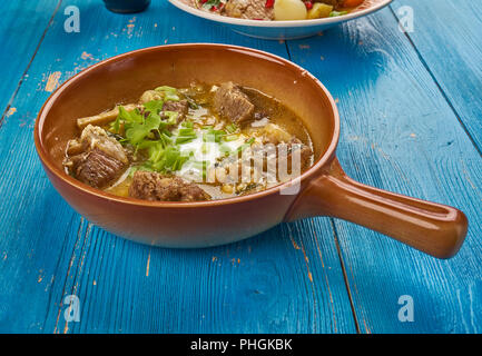 Il persiano Abgousht Bozbash Foto Stock