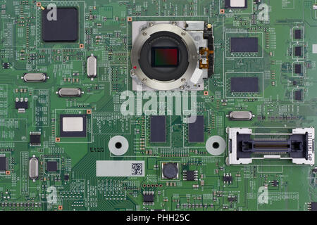 Il grande controllo schema elettronico Foto Stock