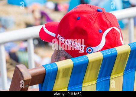 Bournemouth, Regno Unito. 1 Sep, 2018. La folla gregge a Bournemouth per il terzo giorno della undicesima edizione del Bournemouth Air Festival. Credito: Carolyn Jenkins/Alamy Live News Foto Stock