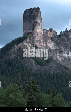 Camino di granito per raggiungere il cielo Foto Stock