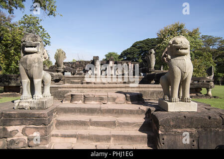 Thailandia ISAN PHIMAI tempio Khmer Foto Stock