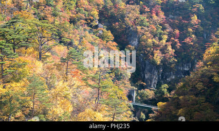 Naruko Gorge Miyagi Tohoku Giappone Foto Stock