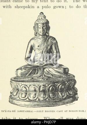 Immagine dalla pagina 153 di "Terra della lama. Note di un viaggio attraverso la Cina, la Mongolia e il Tibet. Con mappe e illustrazioni' . Foto Stock