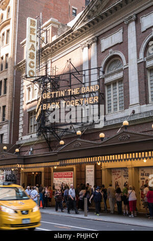 "Gettin 'la band torna insieme", Belasco Theatre, NYC, STATI UNITI D'AMERICA Foto Stock