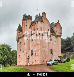 Castello di Craigievar (1626), Aberdeenshire, Scotland, Regno Unito Foto Stock