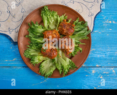 Massa israeliano polpetta di carne Foto Stock