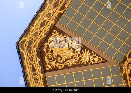 Arte floreale pattern esempio del tempo ottomano Foto Stock