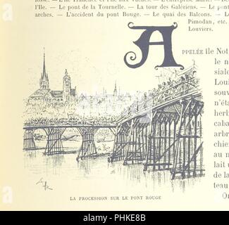 Immagine dalla pagina 355 di 'Parigi de siècle en siècle. Le Cu0153ur de Paris, splendeurs et souvenir. Texte, dessins et lithographes par A. Robida' . Foto Stock