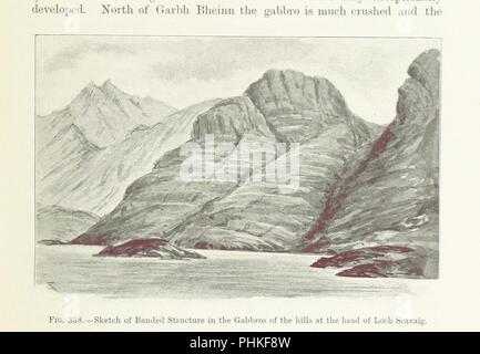 Immagine dalla pagina 371 di 'antichi vulcani di Gran Bretagna ... Con sette mappe e numerose illustrazioni' . Foto Stock