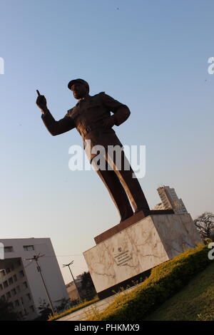 Samora Machel statua a Maputo - Mozambico Foto Stock