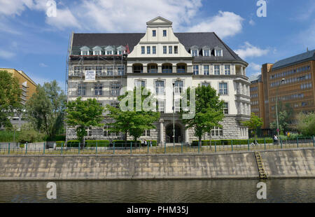 Deutsche Gesellschaft fuer Internationale Zusammenarbeit GIZ, Reichpietschufer, Potsdamer Platz e il Tiergarten, nel quartiere Mitte di Berlino, Deutschand Foto Stock