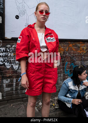 Berlino, Germania. 01 Sep, 2018. Arena Berlin, pane e burro powered by Zalando. Pane&&Il burro è un annuale di Berlino-evento di base e un anno di shopping online mozzo da Zalando. Credito: Beata Siewicz/Pacific Press/Alamy Live News Foto Stock