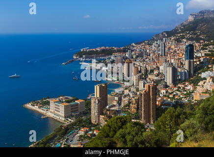 La città di Monaco Foto Stock