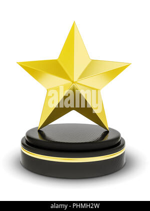 Golden Star trophy Foto Stock