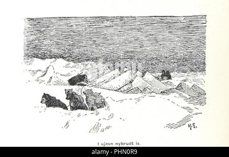 Immagine dalla pagina 712 di 'Fram over Polhavet. Den norske Polarfaerd 1893-1896. ... Med et Tillaeg af Otto Sverdrup' . Foto Stock