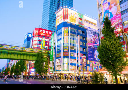 Akihabara Tokyo Electric Town Giappone Foto Stock