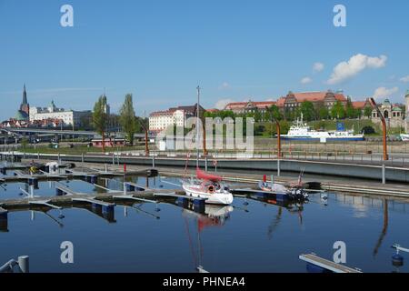 NorthEast Marina in Szczecin Foto Stock