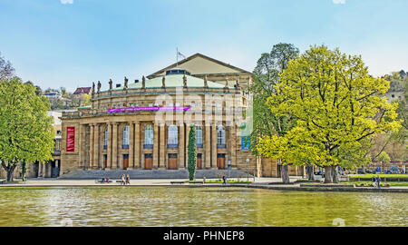 Teatro di Stato di Stoccarda Foto Stock