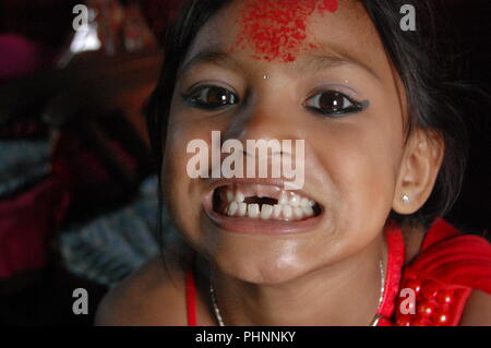 Festival di Dashain Nepal Foto Stock