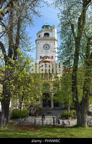 Muellersches Volksbad, Rosenheimer Strasse, Monaco di Baviera, Deutschland Foto Stock