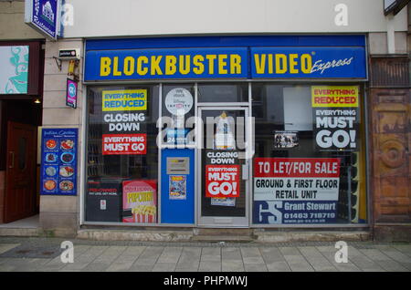 Blockbuster video. John O' semole (Duncansby head) in terre fine. da estremità a estremità trail. Great Glen modo. Highlands. La Scozia. Regno Unito Foto Stock