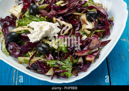 Cavolo rosso Slaw Mojo Foto Stock