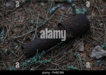 RGD-33 sovietici granata arrugginito Foto Stock