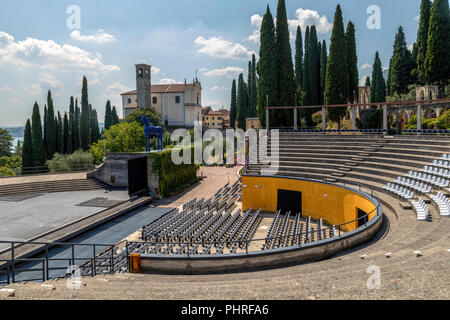 Vittoriale degli Italiani a Gardone Riviera sul lago di Garda, Lombardia, Italia, Europa Foto Stock