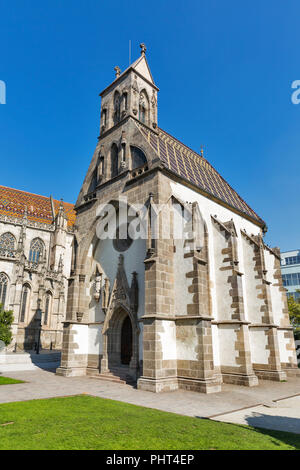 San Michele Cappella a Kosice città vecchia, Slovacchia Foto Stock