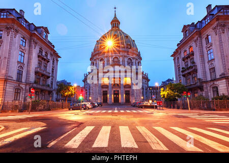 Chiesa di Marmo di Copenhagen, Danimarca. Foto Stock