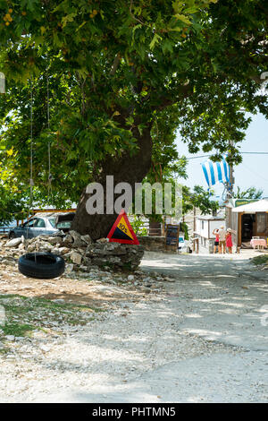 Kastro, Taso, Macedonia orientale e Tracia, Grecia, Europa Foto Stock