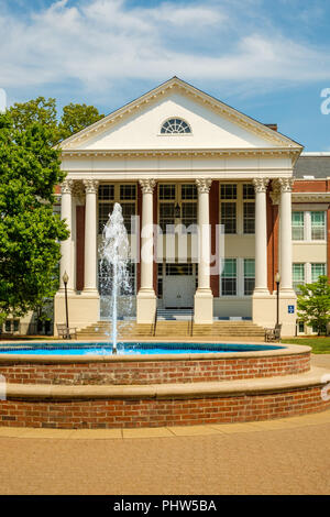 Monroe Hall, Maria Washington University, 1301 College Avenue, di Fredericksburg, Virginia Foto Stock