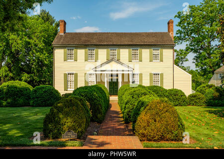 La garitta, 133 Caroline Street, di Fredericksburg, Virginia Foto Stock