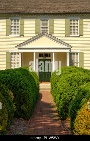 La garitta, 133 Caroline Street, di Fredericksburg, Virginia Foto Stock