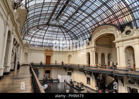 Cileno il Museo Nazionale delle Belle Arti, Museo Nacional de Bellas Artes (1910), Santiago del Cile Foto Stock