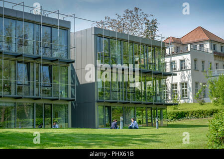 Neubau, Friedrich-Naumann-Stiftung, Karl-Marx-Strasse, Griebnitzsee, Potsdam, Brandeburgo, Deutschland Foto Stock