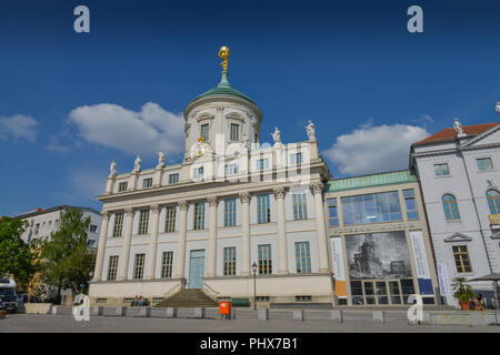 Altes Rathaus, Alter Markt, Potsdam, Brandeburgo, Deutschland Foto Stock