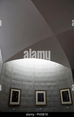 La foto mostra l'interno dell'Georges Rouault memorial hall all'interno dei motivi di Kiyoharu colonia d'Arte in Città Hokuto, Prefettura di Yamanashi su 02 Foto Stock