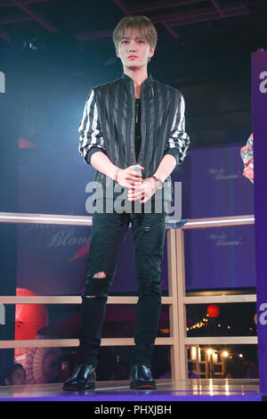 Jae-Joong (JYJ), 30 agosto 2018 : cantante coreano KIM Joong Jae assiste le miche Bloomin' Summer Festival evento in Tokyo, Giappone. Credito: Pasya/AFLO/Alamy Live News Foto Stock