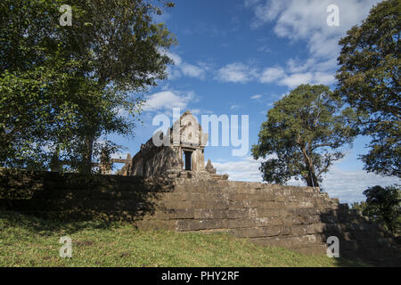 Cambogia SRA EM PRASAT Preah Vihear Tempio KHMER Foto Stock