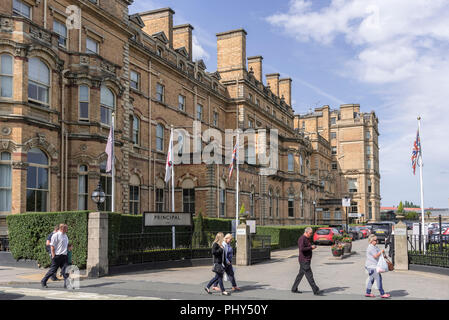 York. Stazione ferroviaria. Foto Stock