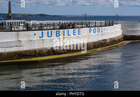 St Austell nella neve 180318 Foto Stock