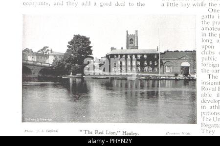 Immagine dalla pagina 162 di 'Il Tamigi illustrato. Un pittoresco in cammino da Richmond a Oxford' . Foto Stock