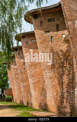 Chiesa di Cristo di lavoratore e di Nostra Signora di Lourdes, Cristo obrero chiesa (1960), Estacion Atlantida, Canelones, Uruguay Foto Stock