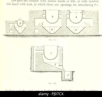 Immagine dalla pagina 879 del manuale di Metallurgia tradotto da H. Louis' . Foto Stock