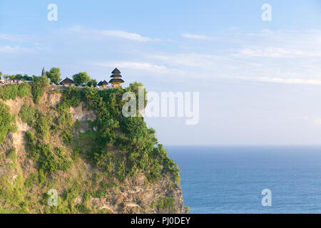 Tempio di Uluwatu, Bali, Indonesia Foto Stock