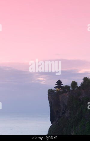 Tempio di Uluwatu, Bali, Indonesia Foto Stock