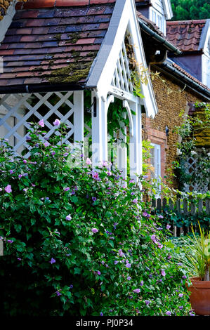 Piuttosto rustici, Castle Rising, west Norfolk, Inghilterra Foto Stock